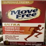 30ct Schiff Move Free Joint Ultra Turmeric Tamarind Tablets Exp 2025