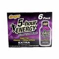 5-Hour Energy Drink Extra Strength Grape, Pack of 6-1.93 fl oz 02/26