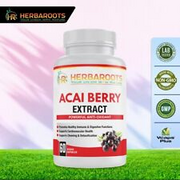 Super Acai Berry Extract 10:1 500mg Capsules For Weight Loss Antioxidant Energy