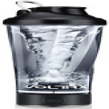 VOLTRX Premium 24 Oz Vortex Portable Rechargeable Mixer Cup for Protein Shakes