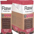 New Amazonia Raw Protein Bar Triple Choc Brownie 40g x 10 Bars