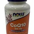CoQ10 400 mg 60 Softgels By Now Foods Sealed EXP 03/2029