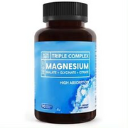 Triple Magnesium Complex | 300mg of Magnesium Glycinate, Malate, & Citrate for M