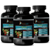 liver cleanse - ASHWAGANDHA ROOT EXTRACT 770mg - blood sugar support - 3 Bottles
