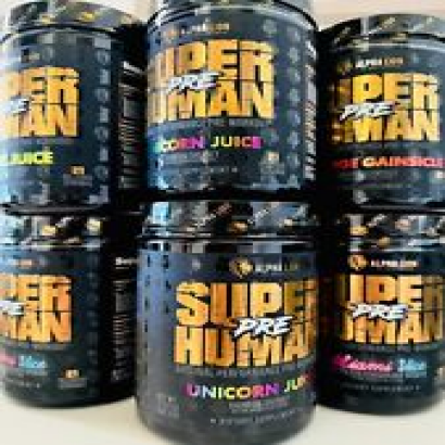 Alpha Lion Superhuman PRE Workout *Choose Your Flavor* 300 MG Caffeine 21 Svgs