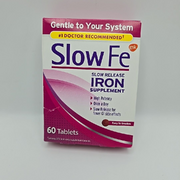 Slow Fe Iron Iron Deficiency Slow Release Tablets 45 Mg 60ct 08/2025
