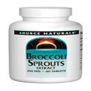 Source Naturals Broccoli Sprouts Extract 250mg 60 Tabs Enzymes Detoxification