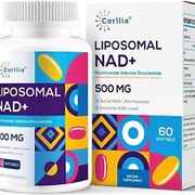 Liposomal NAD+ 500mg with TMG 250mg Softgels, 60.0 Servings (Pack of 1)