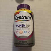 Centrum Silver MultiVitamin MultiMineral Complete Vitamin 275 Tabs Women No Exp