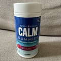 Natural VItality CALM Magnesium Raspberry Lemon Anti-Stress Gummies 60 Exp 03/25
