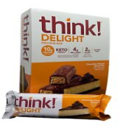 think! Protein bar box 10ct - 10g of Protein - Chocolate PB Pie