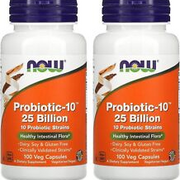 Foods Probiotic-10 25 Billion, 100 Count (Pack of 2)
