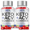 Keto Thrive Keto ACV Gummies, Ketothrive Max Strength with ACV (2 pack)