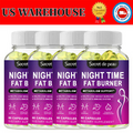 Night Time Weight Loss Fat Burner Supplement Appetite Suppressant Detox Pills