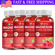 Magnesium Glycinate Gummies 400mg Improve Sleep Promotes Cognition & Focus 60pcs