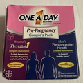 One A Day Pre-Pregnancy Multivitamin Supplement Couple's Pack - Exp 05/2024 A4