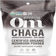 Chaga Organic Mushroom Powder, 3.5 Ounce, 50 Servings, US Grown, Sacred Antio...