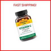 Country Life Time Release Vitamin C with Rose HIPS, Supports Immune Health, 1,00