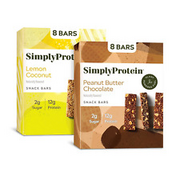 SimplyProtein Vegan Protein Bars - Plant-Based Protein Bars, Contain 12g of Prot