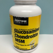 Jarrow Formulas Glucosamine + Chondroitin, 240 Capsules NEW SEALED