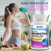 Yeast-free Probiotic 120 Billion Cfu Digestive Immune Health 120 Capsules