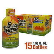 5-hour ENERGY Shot, Extra Strength, Peach Mango, 15 Count US