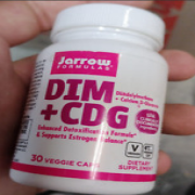 * Jarrow Formulas DIM + CDG, Enhanced Detoxification 30 Veggie Caps 10/24 #0650