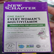 * New Chapter One Daily Every Woman's Multivitamin 72 Tablets Exp.06/24 #3089