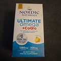 Nordic Naturals Ultimate Omega + CoQ10 100mg 1280mg 60 Soft Gels (BN1)