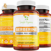 Berberine 500Mg (1000Mg per Serving) for Supports Healthy Immune Function, Anti-