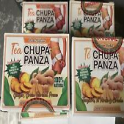 4 BOXES Chupa Panza Detox Ginger Tea 120 Day Te Chupa Panza