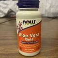 Now Foods Aloe Vera Gels 100 Softgels GMP Quality Assured, Kosher