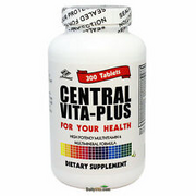 NuHealth Central Vita Plus Multivitamin 300 Tablets MADE IN USA FREE SHIPPING