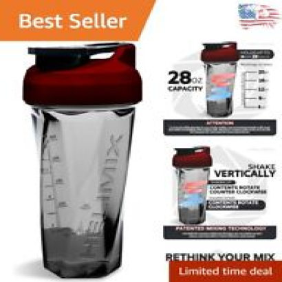 Portable Protein Shaker Cup | No Shaking Accessories Needed | BPA-Free