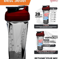 Innovative Vortex Blender Shaker Bottle | Leak-Proof & Odor-Resistant Tritan Cup