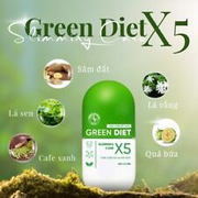 2x Giam can Green Diet Sliming Care X5 –Weight loss 100% herbal