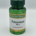 Nature's Bounty Potassium Gluconate 99mg, 100 Caplets Exp 09/2025