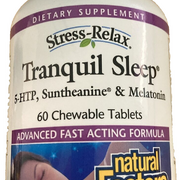 Natural Factors Stress-Relax Tranquil Sleep, 60ct Exp26 #8316