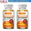 Magnesium Glycinate 400mg - 240 Capsules For Sleep, Stress Relief Support Bone