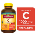 Extra Strength Dosage Chewable Vitamin C 1000 Mg per Serving Tablets, 120 Count