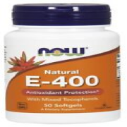Now Foods E-400 With Mixed Tocopherols 50 Softgel