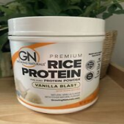 Growing Naturals Vanilla Rice Powder Plant Protein 16.4oz 465g Exp 07/24