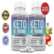 Ketogenix Keto ACV Pills Extreme 1675MG New Improved Formula 2 Pack