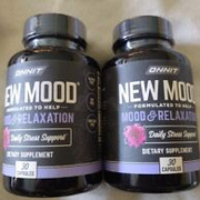 2 PACK ONNIT New Mood & Relaxation 30 Caps Each 60 Total Capsules Exp. 04/2025