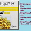 Evion 600 mg Capsule Vitamin E  For Face Hair Acne Nails - Free Shipping