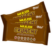 Vegan, Gluten Free, Nut Free | Milkless Crunchy Chocolate Bars (3 Pack) | Dairy