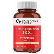 Carbamide Forte Vitamin B12 Tablets 1500mcg -Active form of Methylcobalamin B12