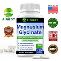 Magnesium Glycinate 500mg-High Absorption,Improved Sleep,Stress & Anxiety Relief