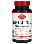 Olympian Labs, Krill Oil, 1,000 mg, 60 Softgels (500 mg per Softgel)