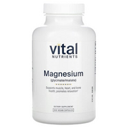 Vital Nutrients, Magnesium, 200 Vegan Capsules